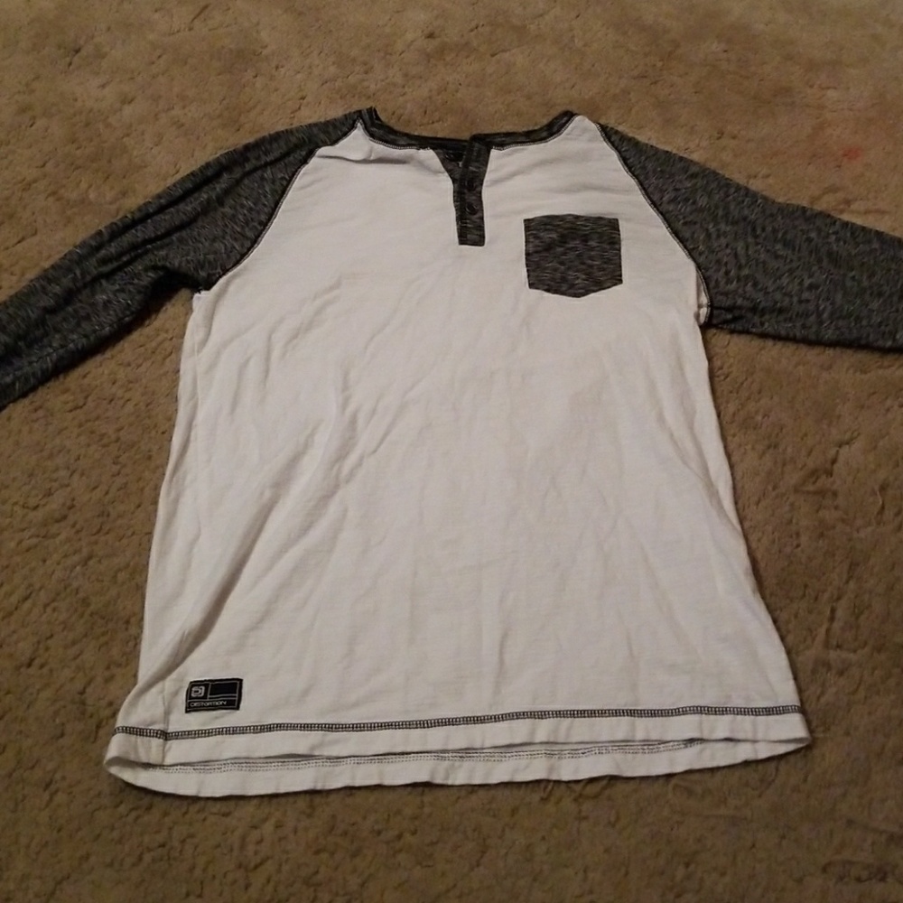Distortion long sleeve shirt